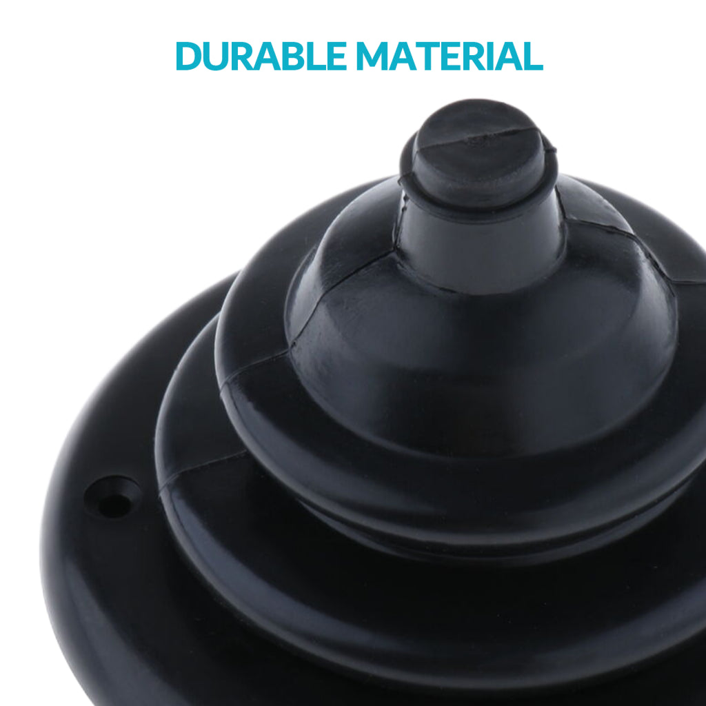 2pcs 100mm 4'' Rigging and Cable Boot for Boats - Rigging Hole Cover Black