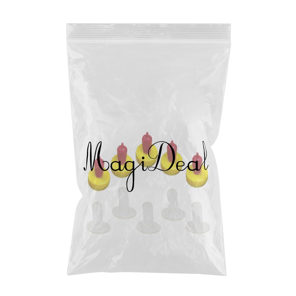 10pcs Calf Nursing Drinking Bottle Silicone Nipple Replacement Accessory Cow