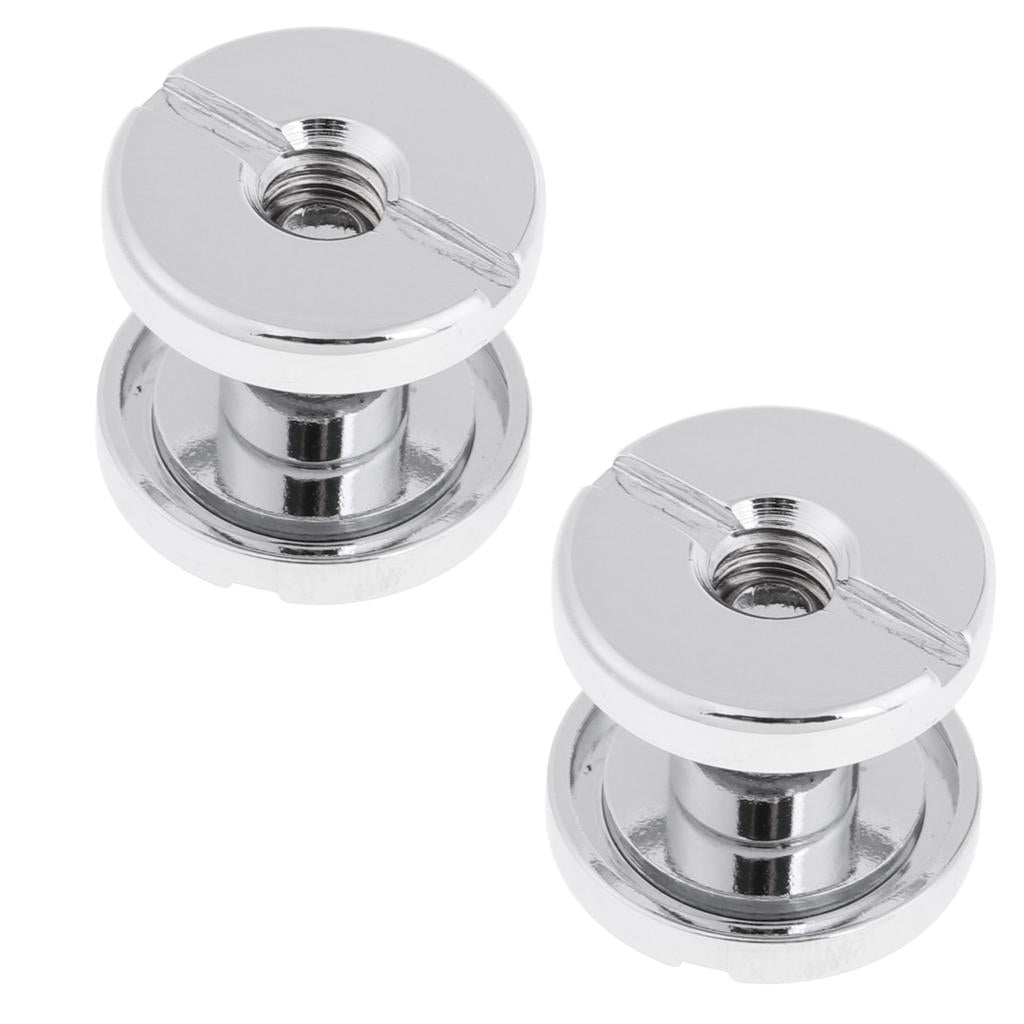 2Pcs Heavy Duty Scuba Diving Book Screw Back Plate Underwater BCD Equipment