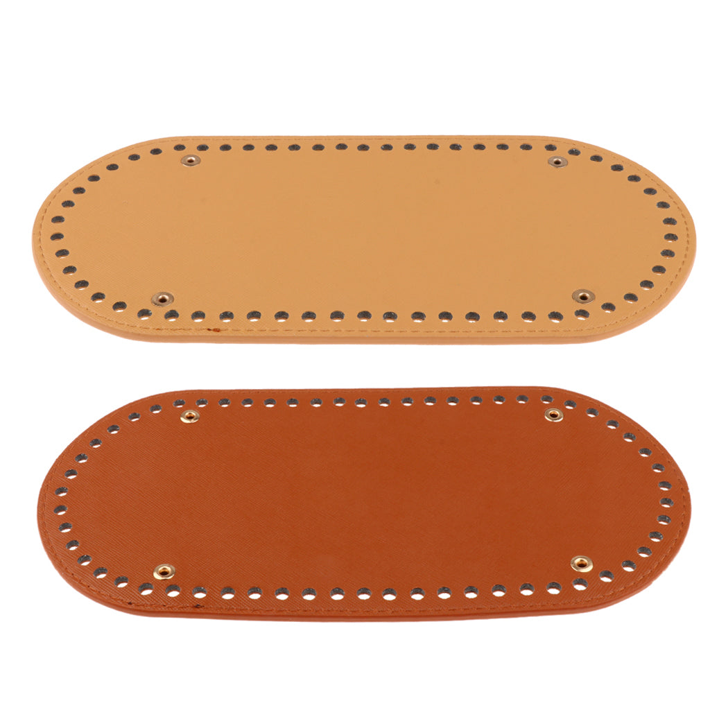 2PCS 60 Holes Nail Bag Bottom Shaper Bag Cushion Pads for Hand-made DIY Bags