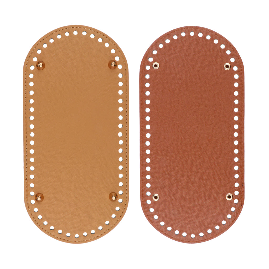 2PCS 60 Holes Nail Bag Bottom Shaper Bag Cushion Pads for Hand-made DIY Bags