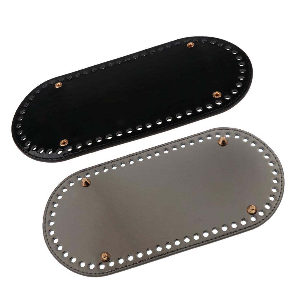 2pcs 60 Holes Nail Bag Bottom Shaper Bag Cushion Pads for Handmade DIY Bags