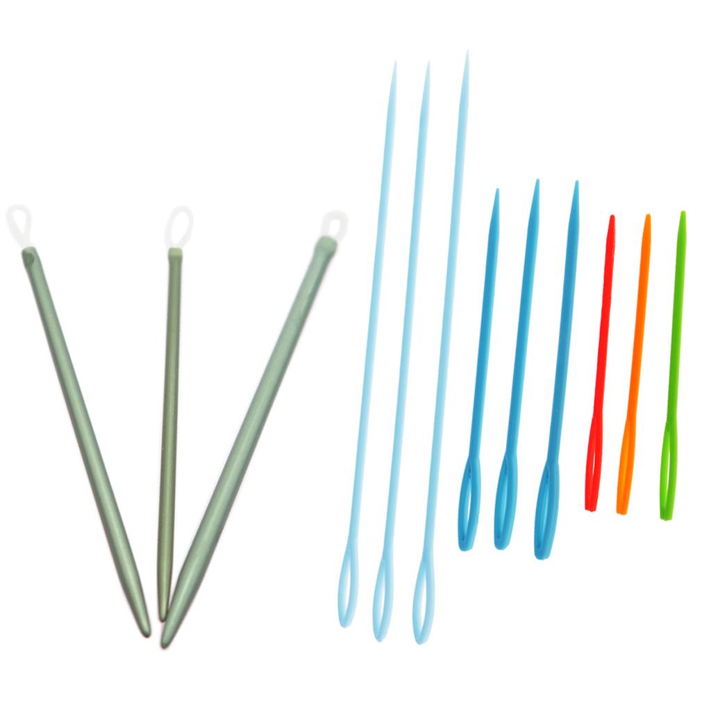 12pcs/lot Wool Tapestry Needles Knitting Accessories for Needlework Craft
