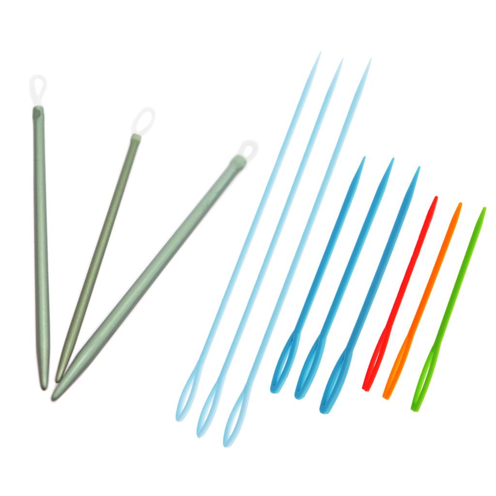 12pcs/lot Wool Tapestry Needles Knitting Accessories for Needlework Craft