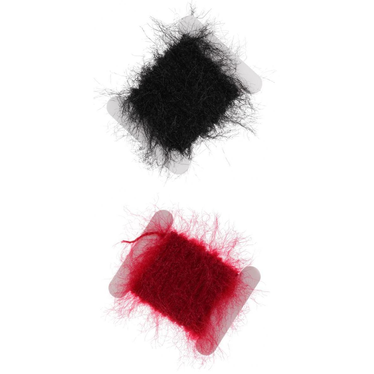 2pcs Fly Fishing Tinsel Chenille Crystal Flash Line Fly Tying Materials