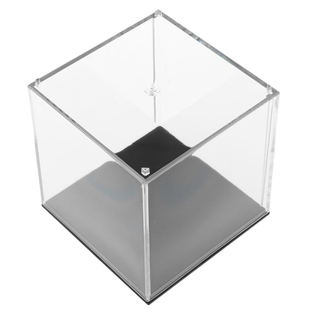 3Pcs Model Display Case Dustproof Protection Display Box for Figure 7x7x7cm