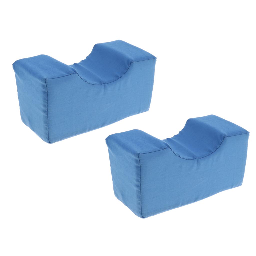 2pcs Washable Cover Foam Leg Ankle Elevator Cushion Support Pillow