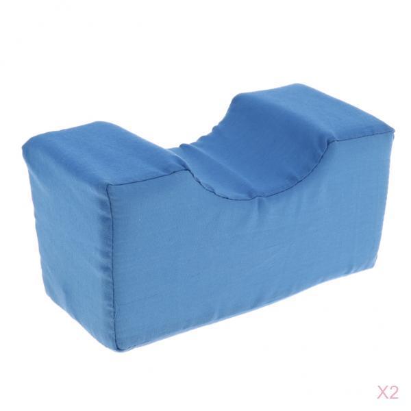 2pcs Washable Cover Foam Leg Ankle Elevator Cushion Support Pillow