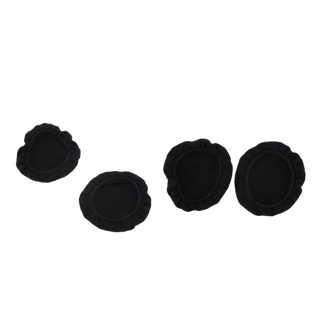2Pairs Stretchable Headphone Covers Earcup Earpad Fit 6-8.5cm Headphones