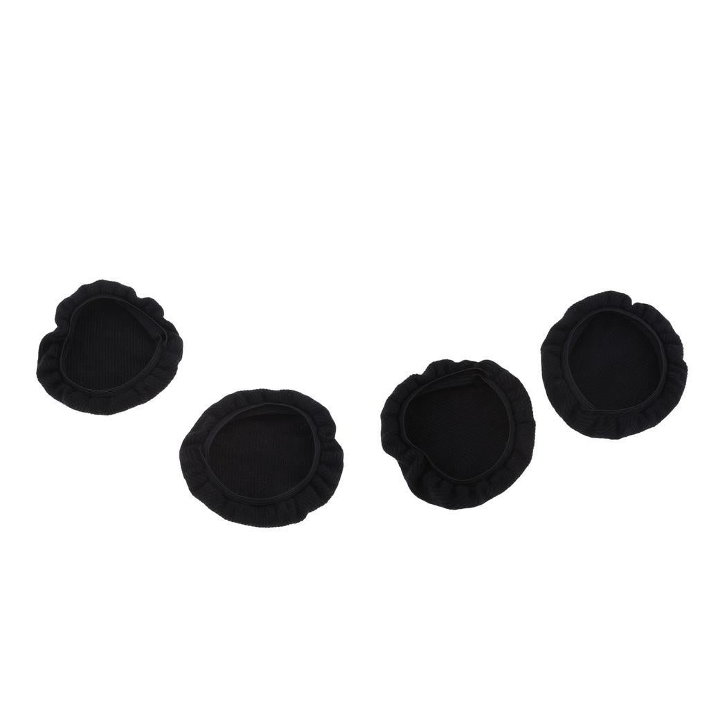 2Pairs Stretchable Headphone Covers Earcup Earpad Fit 6-8.5cm Headphones