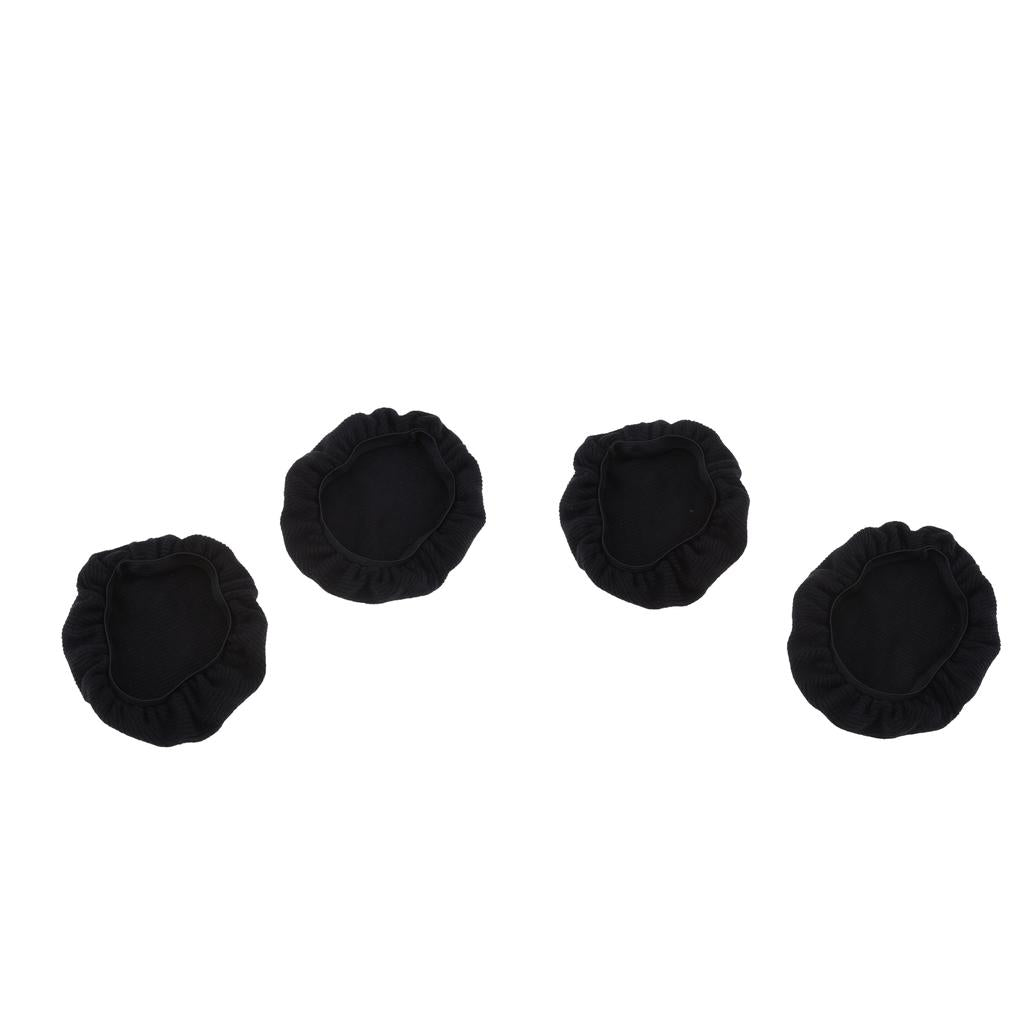 2Pairs Stretchable Fabric Covers Earcup Earpad Fit 9~11cm Headphones
