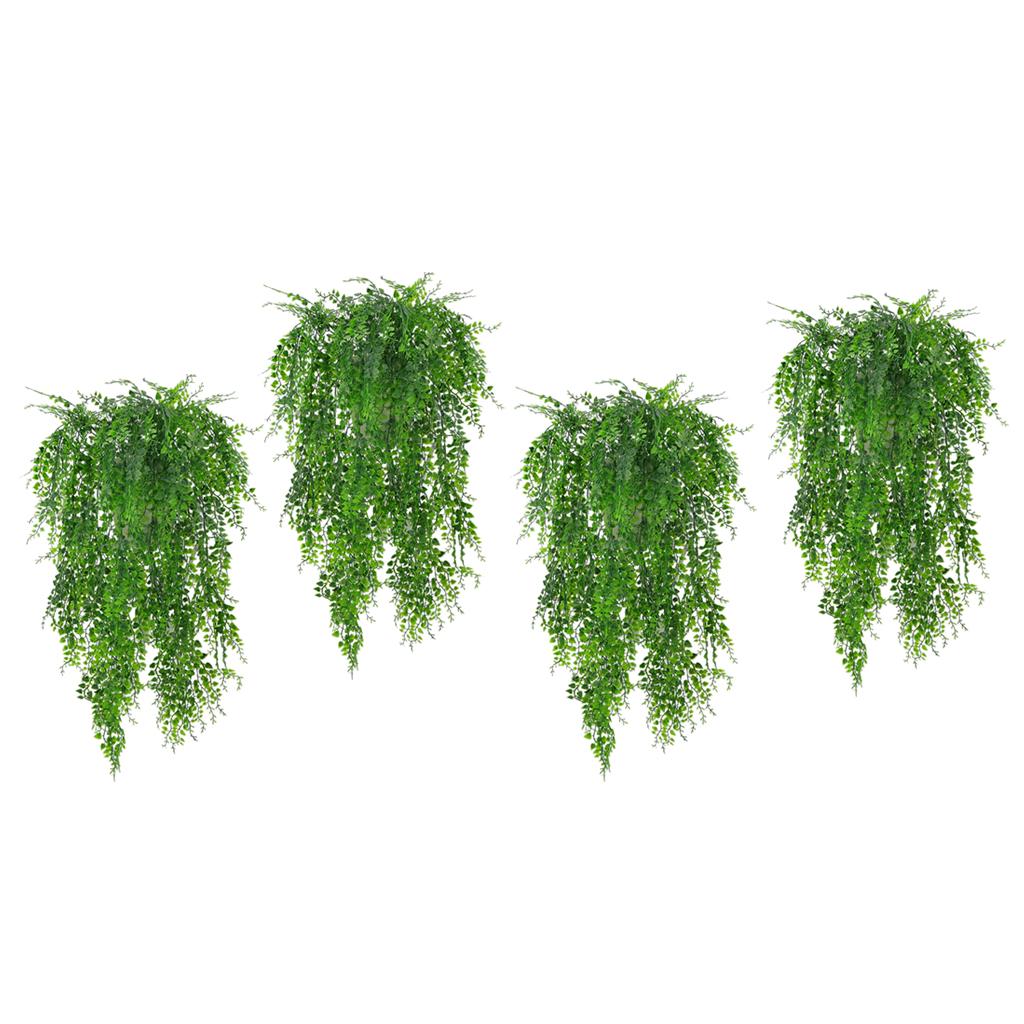 4 Pieces 75cm Artificial Weeping Ivy Vine Plants Hanging Decor Green