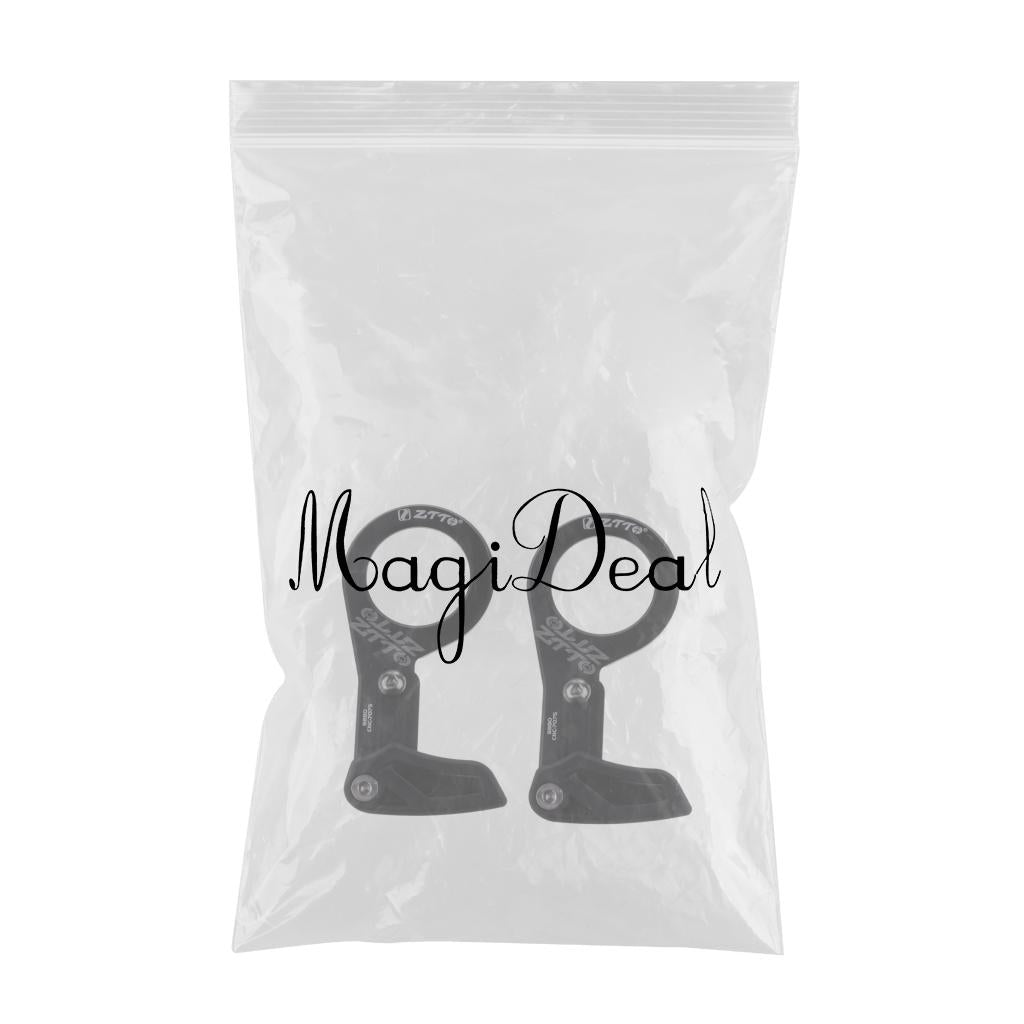 2PCS Bike Chain guide MTB 1X Systeem ISCG 05 BB mount Black