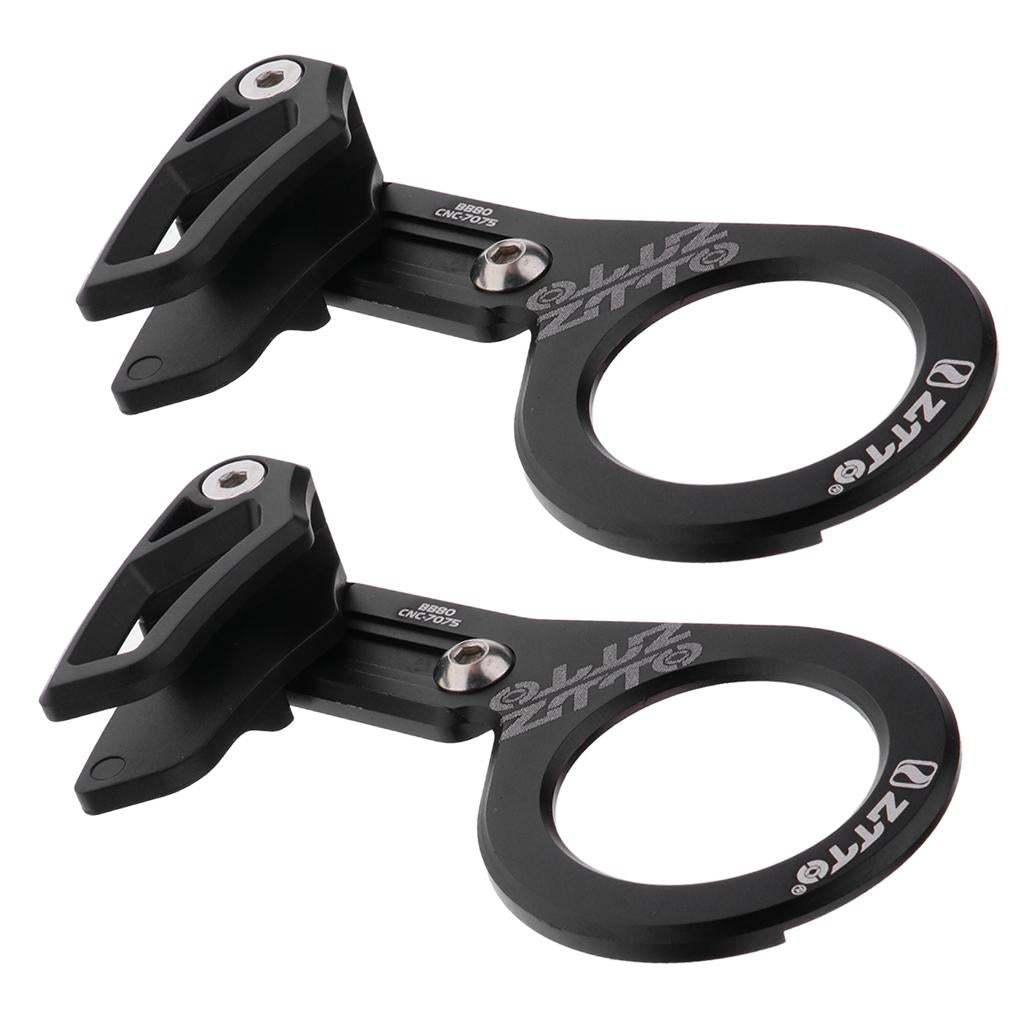 2PCS Bike Chain guide MTB 1X Systeem ISCG 05 BB mount Black