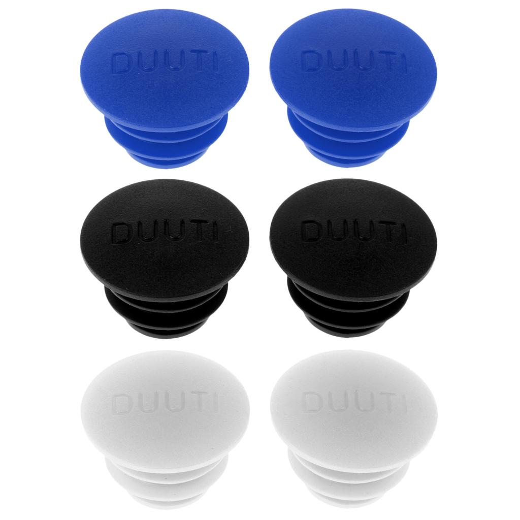 3 Pair Bike Bicycle Handlebar End Plugs Bar Grip Plugs Handlebar Bar