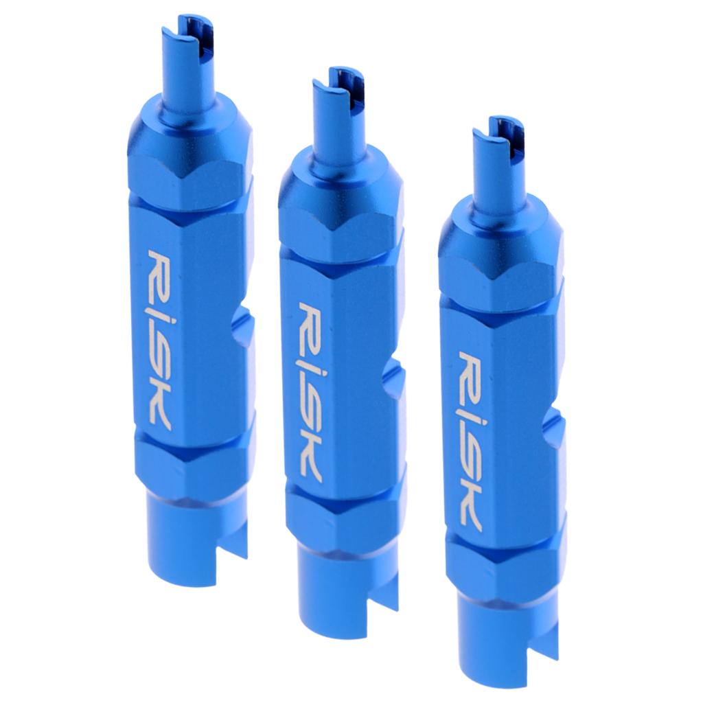 3PC Bicycle Bike Tire Valve Core Removal Tool Presta Tire Valve Core Remover