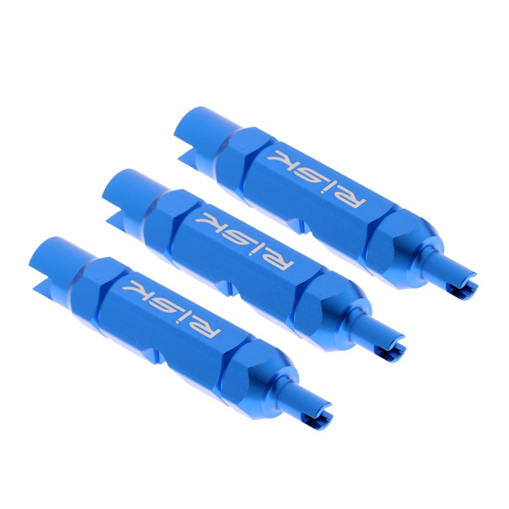 3PC Bicycle Bike Tire Valve Core Removal Tool Presta Tire Valve Core Remover