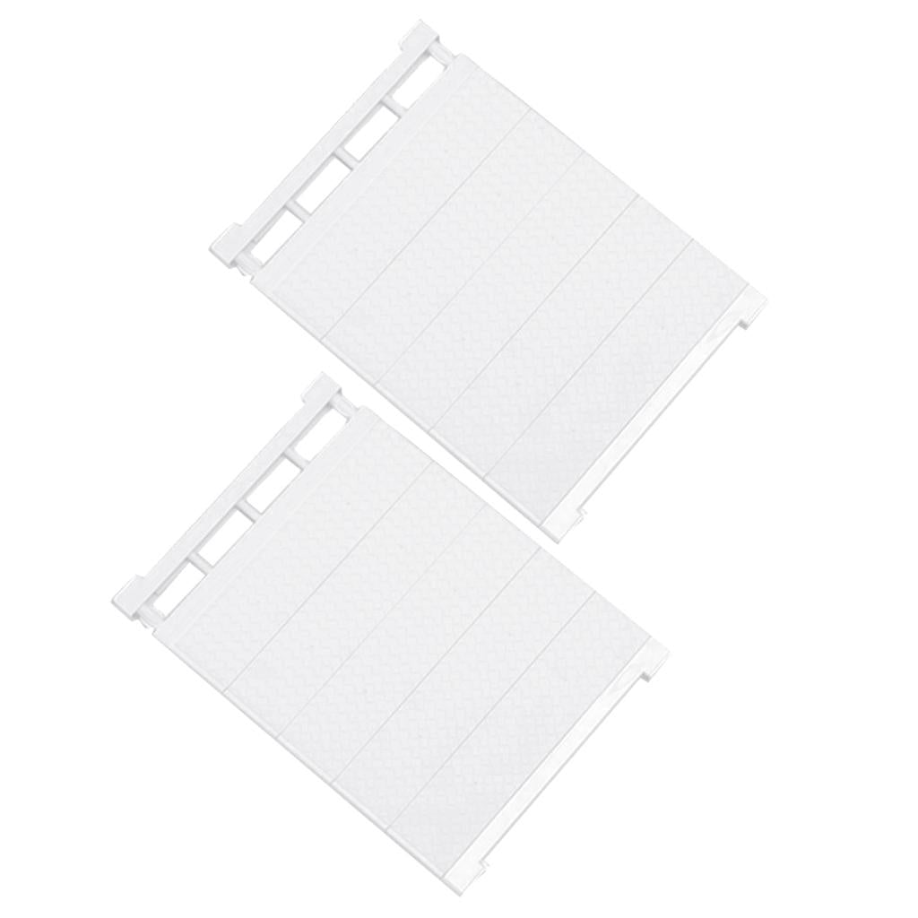 2pcs Expandable Shelf Closet Organizer Storage Adjustable Rack Rod 50-80cm