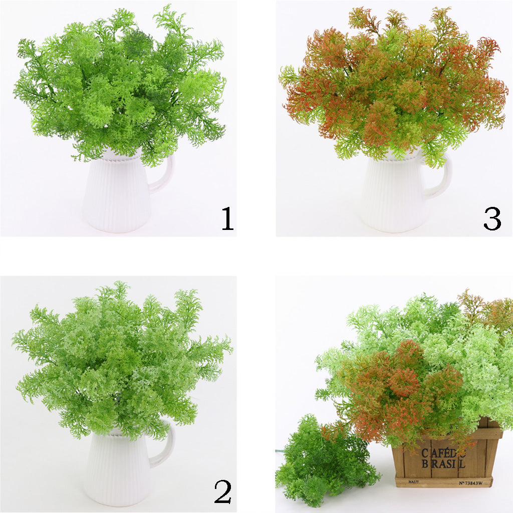 2pcs 35cm Artificial Moss Grass Plant Wedding Home Church Party Decor