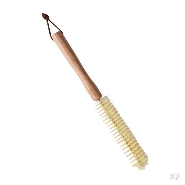 2pcs Long Handle Cleaner Brush Bottle Cup Brush Scrubber Cleaning Tool