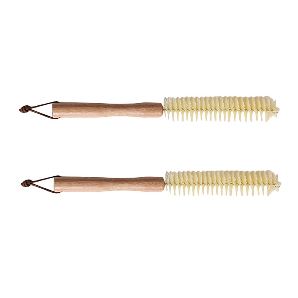 2pcs Long Handle Cleaner Brush Bottle Cup Brush Scrubber Cleaning Tool