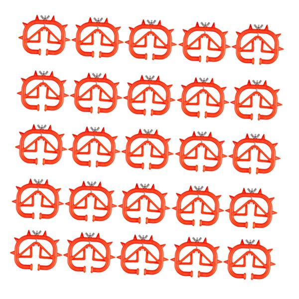 25pcs Plastic Weaner Anti Sucking Calf Cow Cattle Milking Stops Preventer