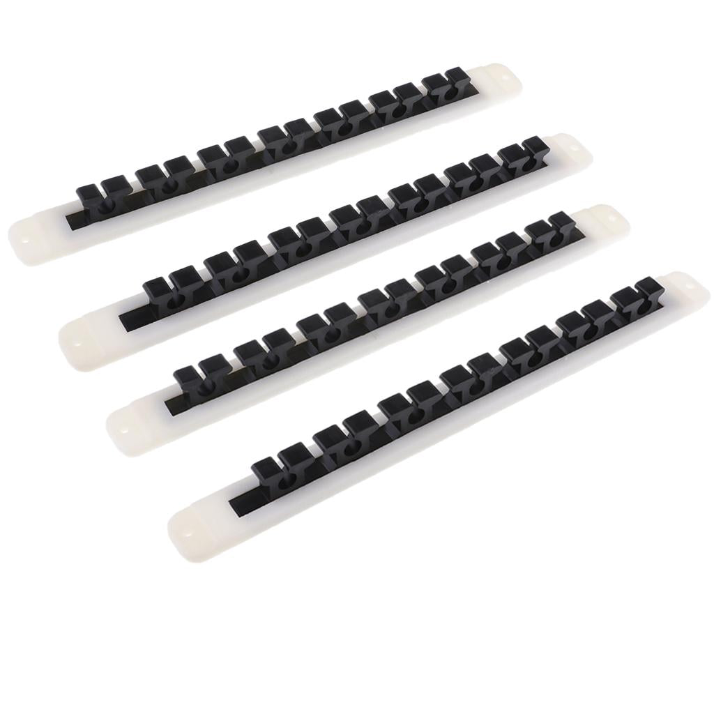 4Pcs Portable Fishing Rod Holder Stand 7-Rod Storage Rod Rack Wall Mounted