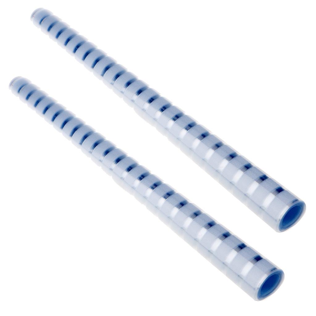 2 Pieces Privacy Window Film Static Cling No Glue Glass Sticker Stripe
