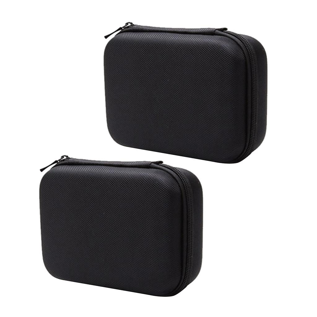 2pcs Digital Storage Travel Bag Data Cable Charger Pouch Power Bank Pack