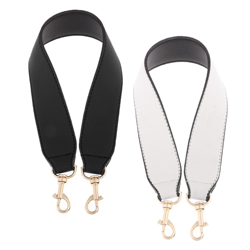 2x Women's Wide Shoulder Bag Strap Replacement Removable Handbag Purse Strap