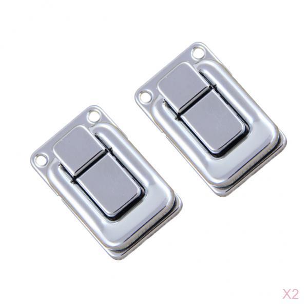 4 Piece Wooden Tool Jewelry Box Latch Boxes Lock Hardware Accessory
