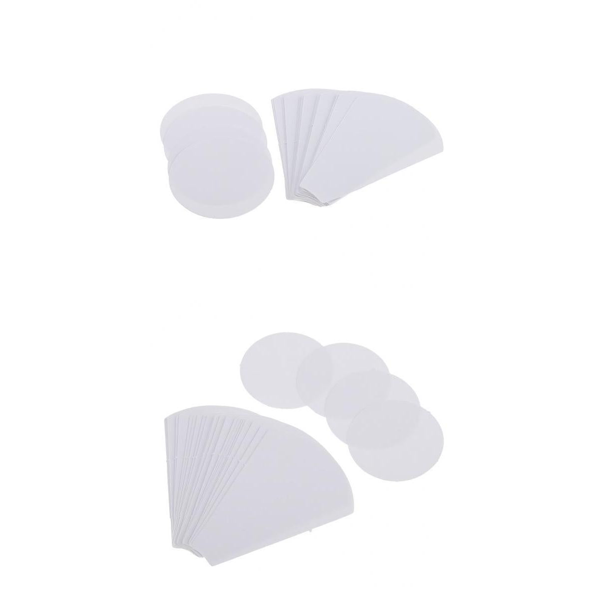 80 Pieces Flower Shape Paper Quilting Templates for Sewing Craft 39mm/56mm
