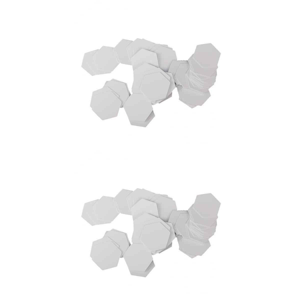 200 Pieces Hexagon English PAPER PIECING Quilting Templates Craft 8mm 10mm