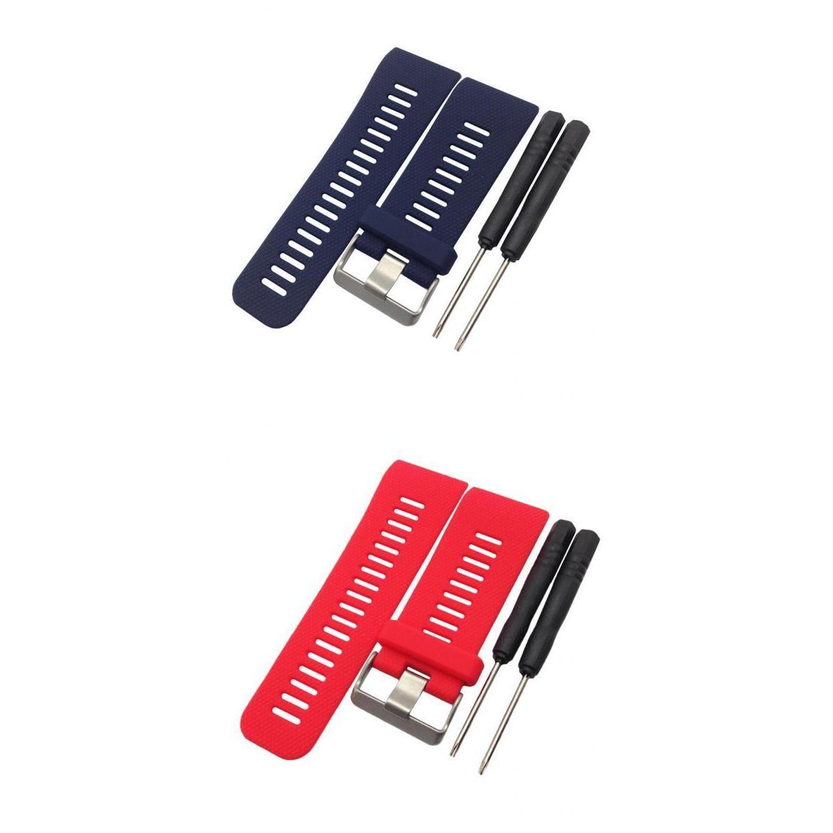 2 Pieces Replacement Wrist Bands Strap with Tools for Garmin Watch
