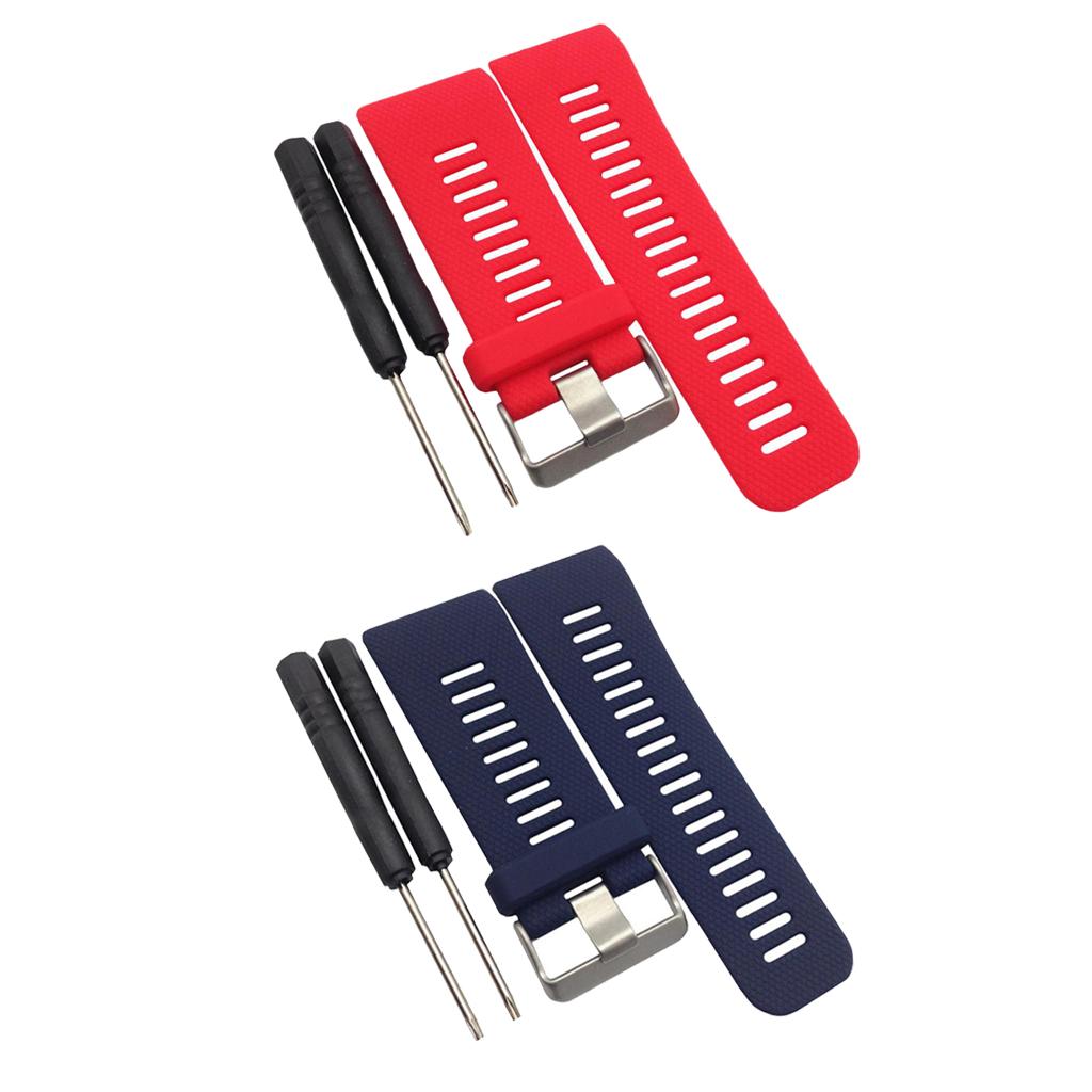 2 Pieces Replacement Wrist Bands Strap with Tools for Garmin Watch
