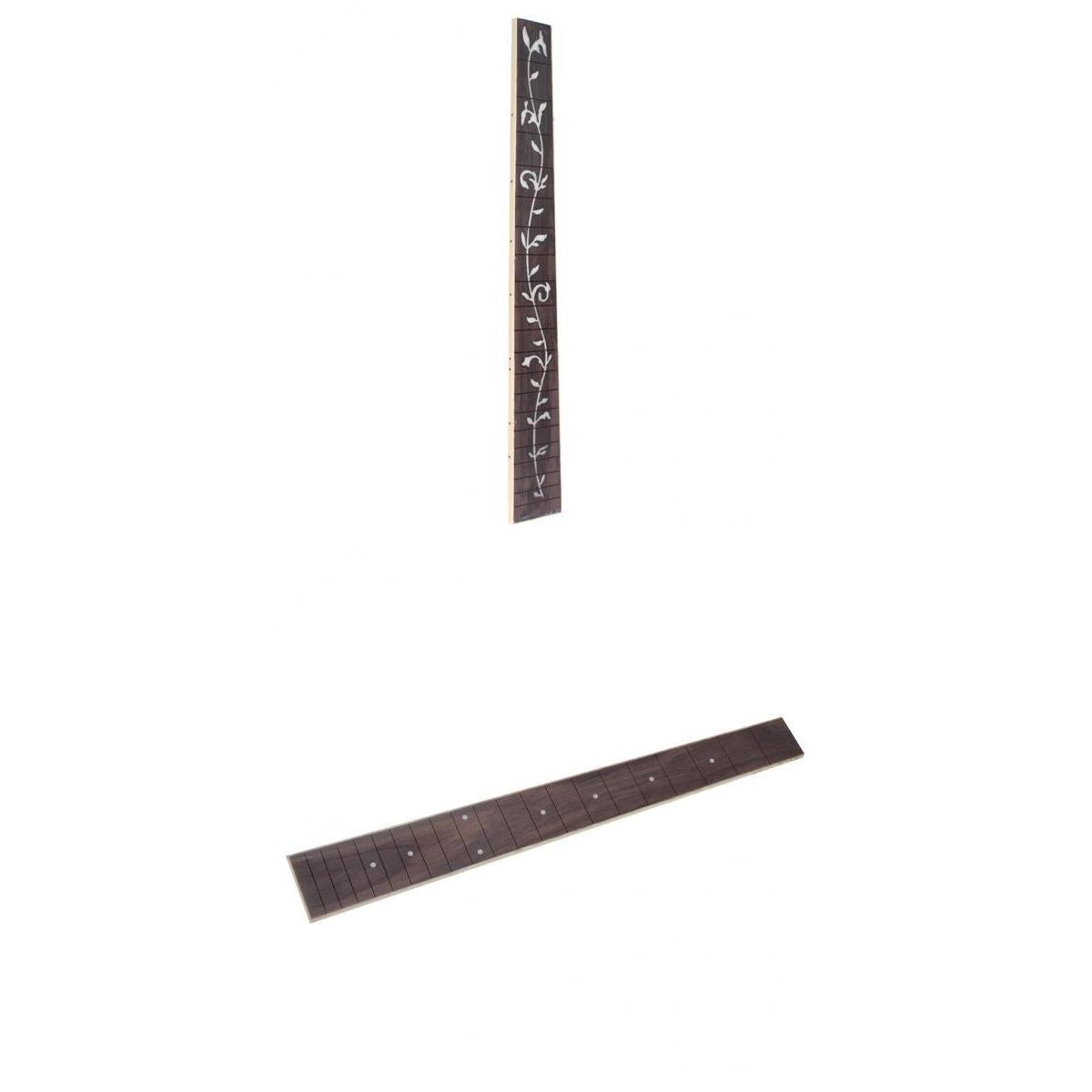 2 Piece Acoustic Folk Guitar Rosewood Fretboard Fingerboard for 41'' Guitar