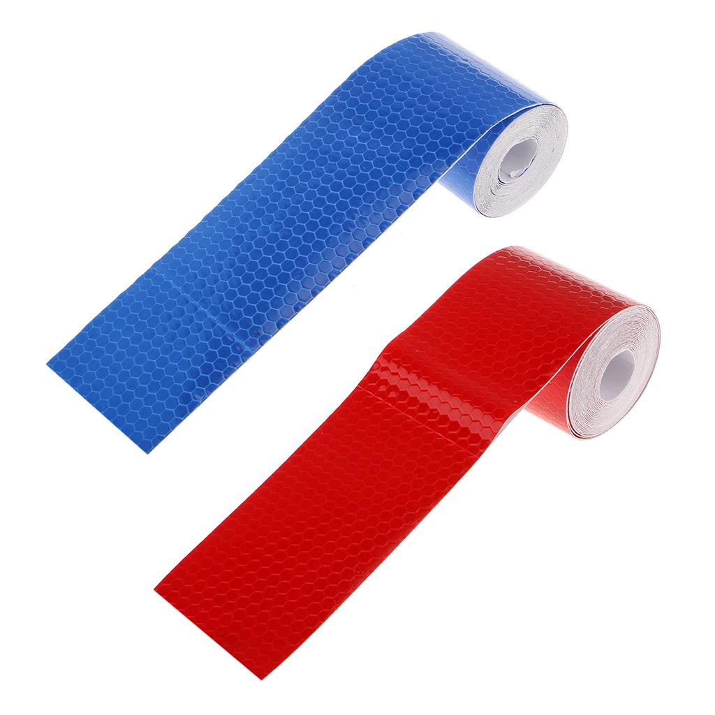 2pieces 3M Warning Reflective Safety Tape Adhesive Sticker for Truck Car