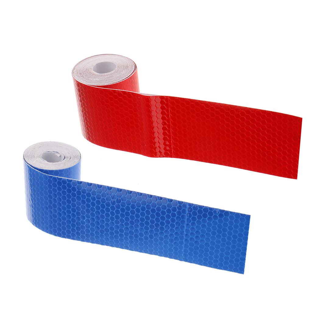 2pieces 3M Warning Reflective Safety Tape Adhesive Sticker for Truck Car