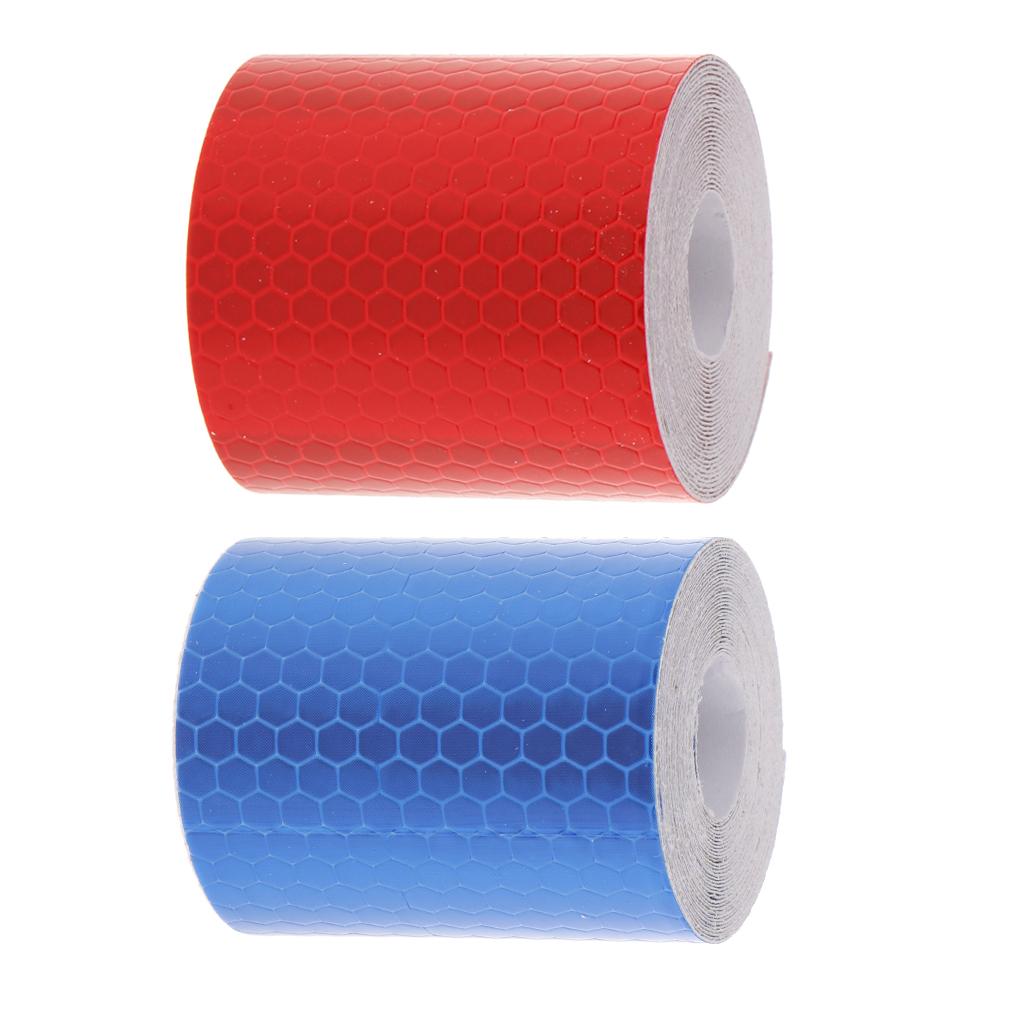 2pieces 3M Warning Reflective Safety Tape Adhesive Sticker for Truck Car