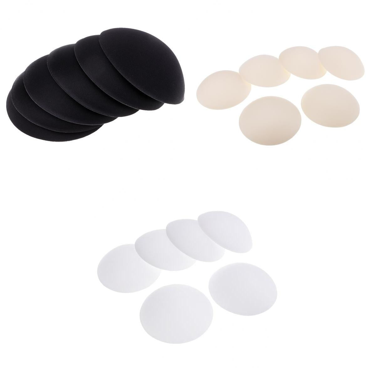 9 Pairs Push Up Bra Pads Inserts Sponge Breast Enhancers Swimwear Assorted