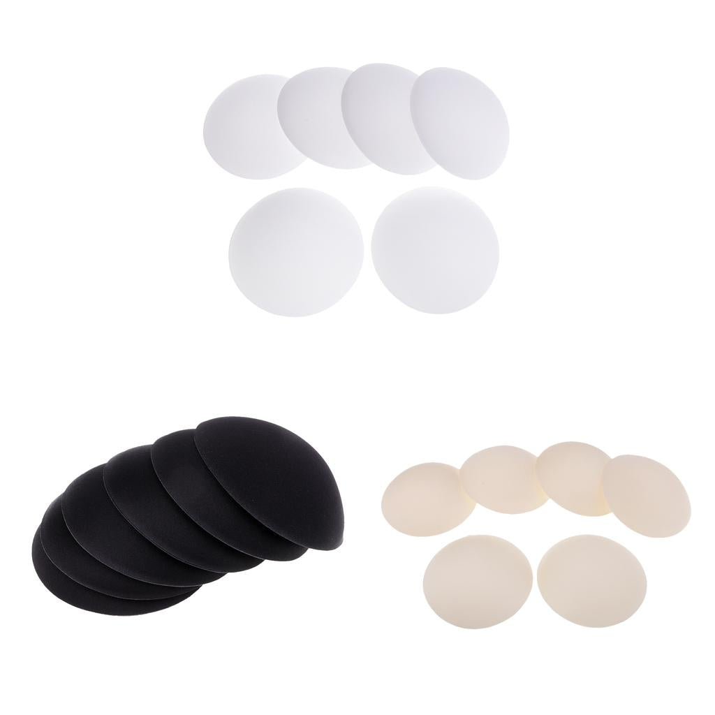 9 Pairs Push Up Bra Pads Inserts Sponge Breast Enhancers Swimwear Assorted