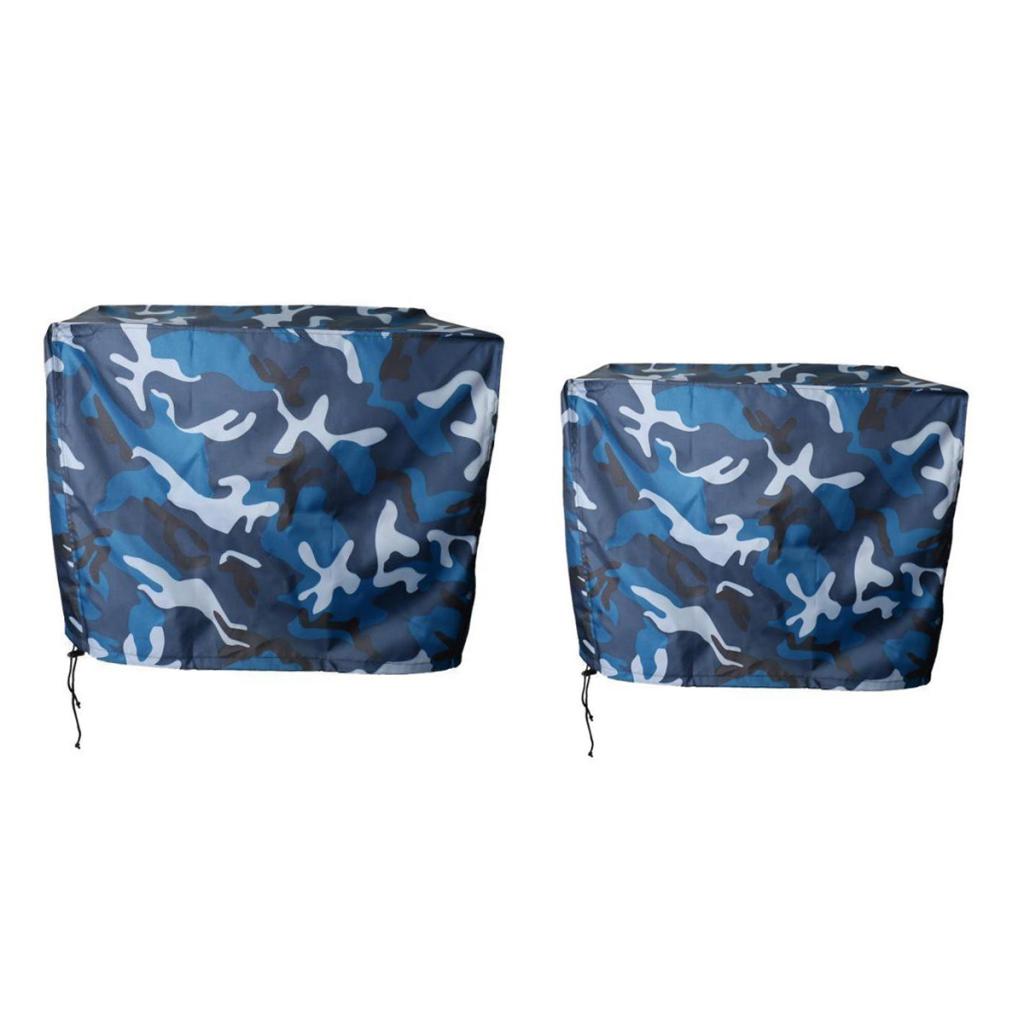 2x Waterproof Boat Outboard Motor Protector Cover for 2-5 HP 2-15 HP Engines