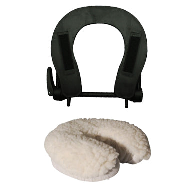 ABS Universal Adjustable Face Cradle with Fleece Cover For Massage Table Bed