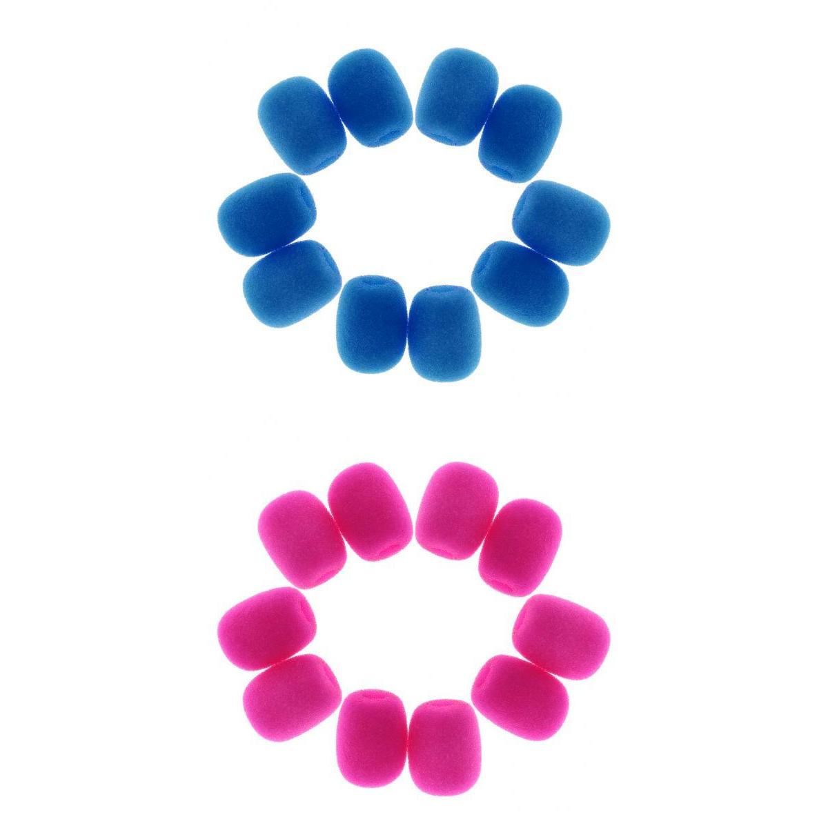 20 Pcs of Pack Mini Microphone Sponge Windscreen Mic Cover Shield Protection