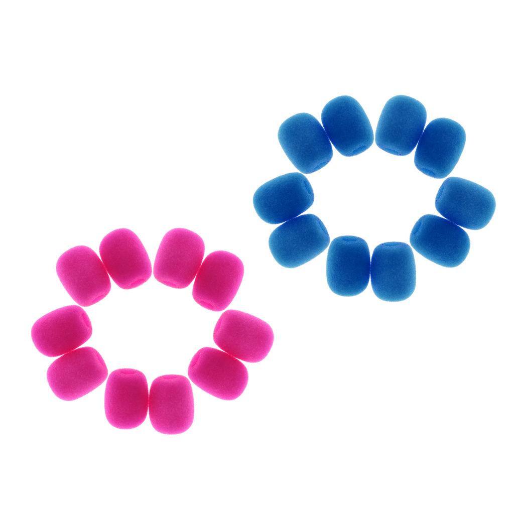 20 Pcs of Pack Mini Microphone Sponge Windscreen Mic Cover Shield Protection