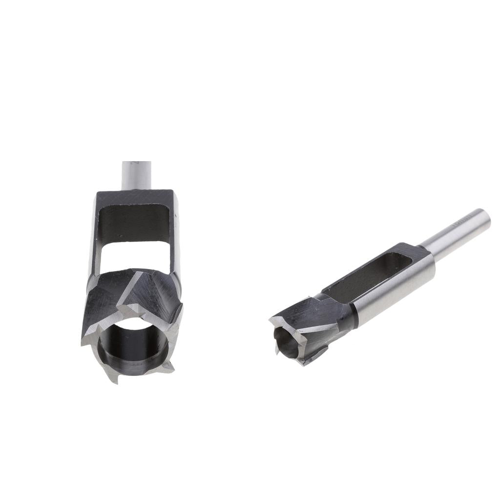 2 Pieces Tapered Snug Plug Cutters 13MM 1/2 Inch Shank 16mm & 25mm