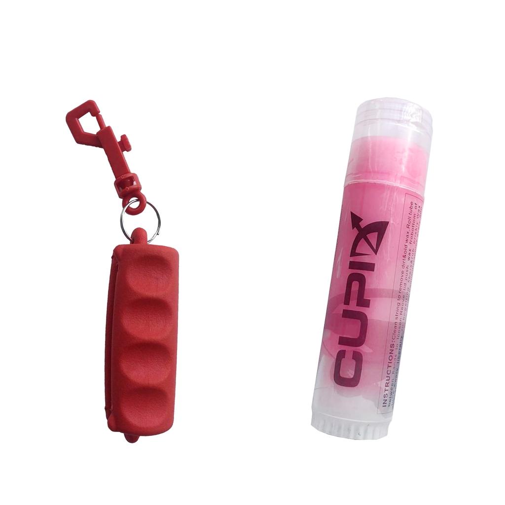2pcs Archery Bow String Wax Bowstring Lube and Target Arrow Remover Red