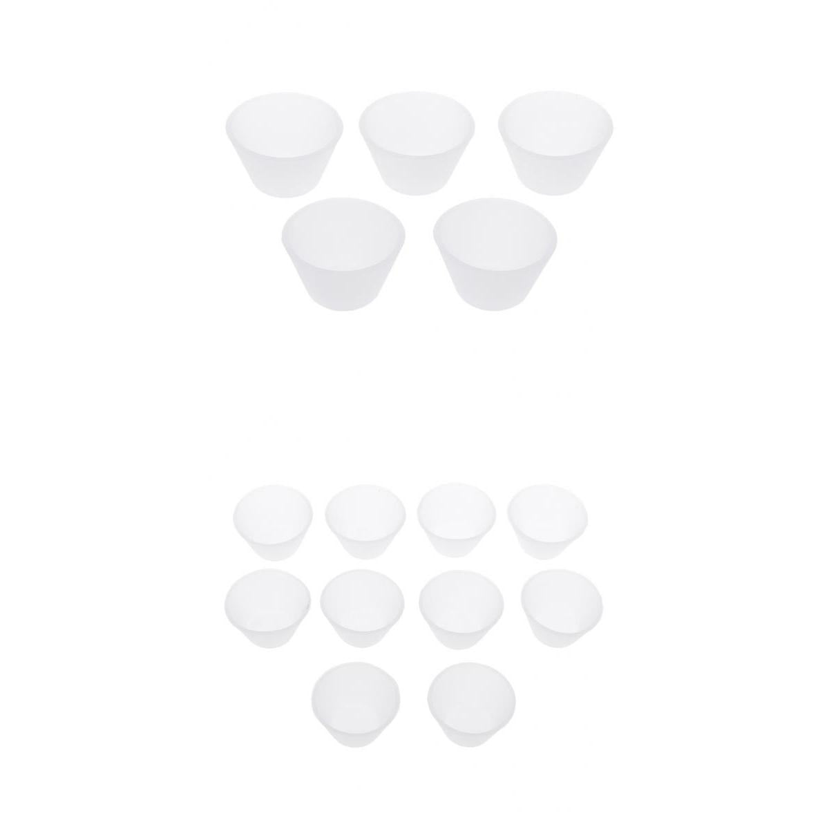 15 Pieces Silicone Resin Glue Tool Distribution Cup Jewelry Making Tools