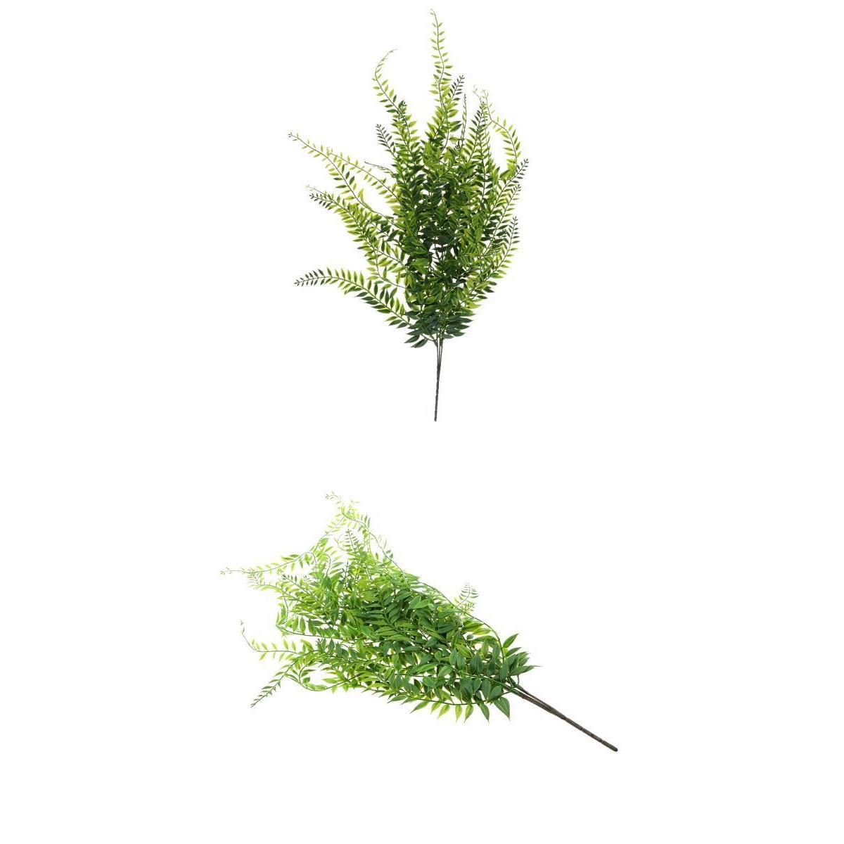 2pcs Artificial Weeping Willow Ivy Vine Outdoor Indoor Hanging Decor