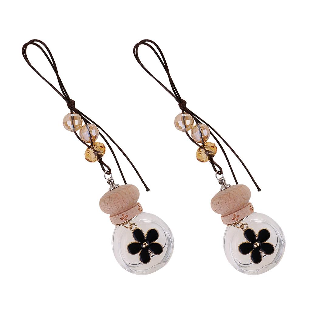 10pcs Car Perfume Bottle Hanging Air Freshener Diffuser Fragrance Bottle
